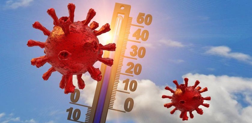 رفع درجة الحرارة لمنع فيروس كورونا من الانتشار إلى مسافة بعيدة